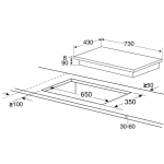 Kuzzo 德國德信 DI-689 73cm 混能電爐皇 (電磁+電陶)